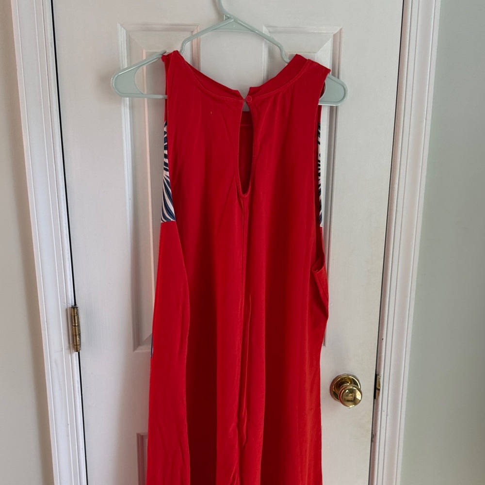 FARM Rio Red Parrot Graphic Jumpsuit - Picture 4 of 4